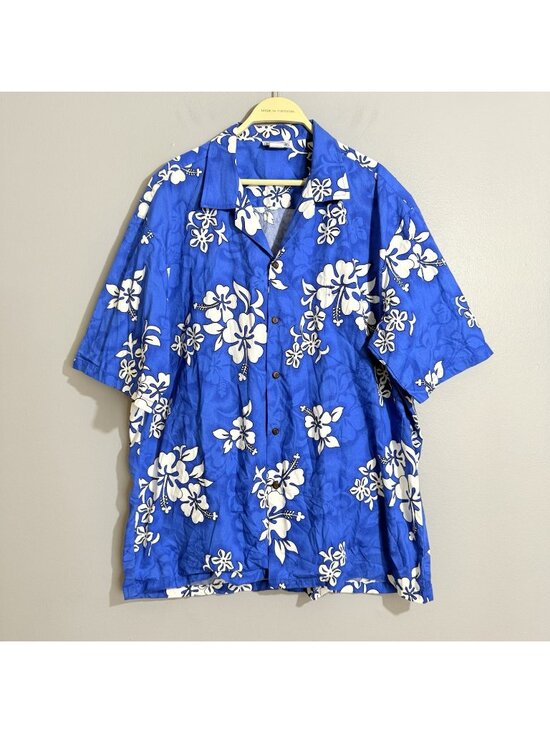 Pacific Legend Other - Vintage Pacific Legend Hawaiian Shirt Hibiscus Men Size 2XL Hawaii Flower Aloha